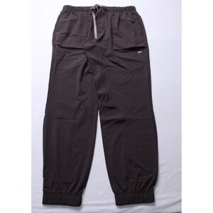 Fabletics Mens The One Lightweight Drawstring Jogger Deep Plum Large Stretch New